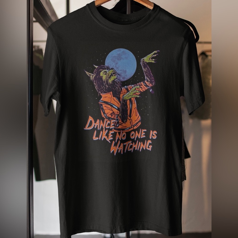 Michael Jackson | Thriller! Dance Like No One is Watching Men’s Black Tee NWT